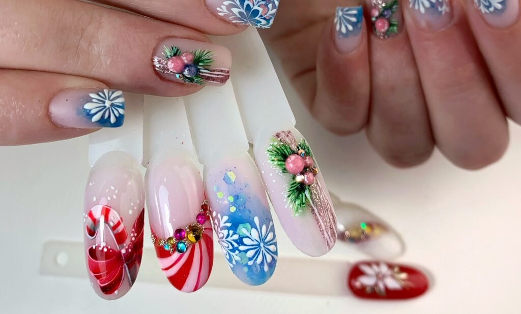 Corso Nail Art natalizia online