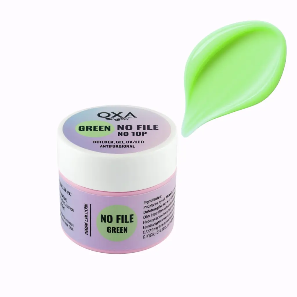 Gel No File No Top green 15 ml