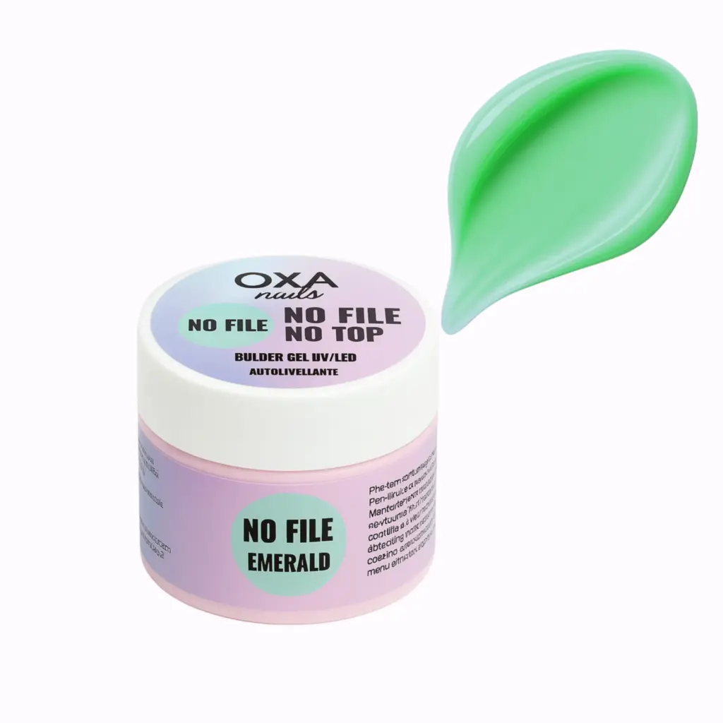 Gel No File No Top emerald 15 ml