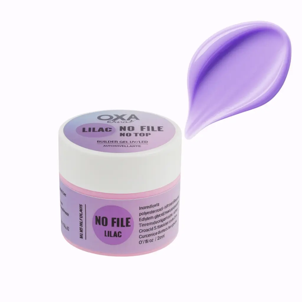 Gel No File No Top lilac 15 ml
