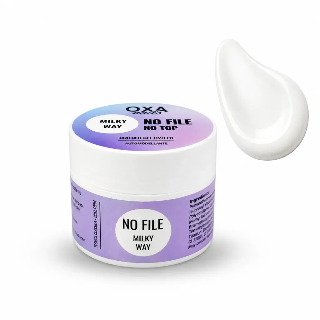 Gel No File No Top Milky Way 50 ml