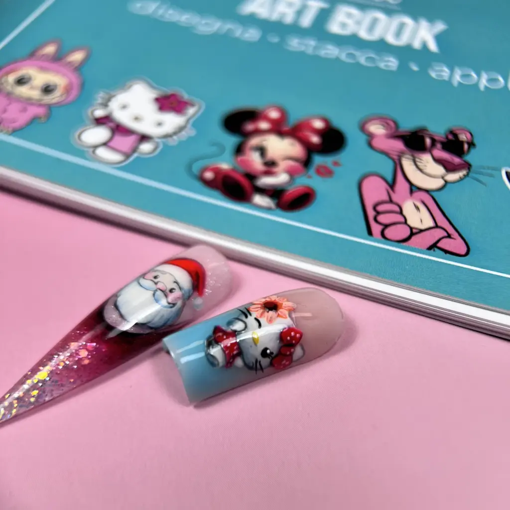 Art Book Cartoon - Disegna, stacca e applica