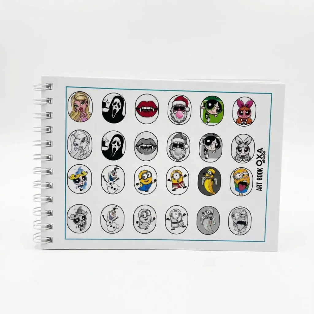 Art Book Cartoon - Disegna, stacca e applica