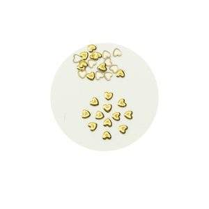 Nailstuds no. 7 gold - cuoricini