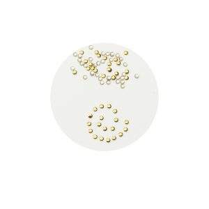 Nailstuds no. 8 gold - drops