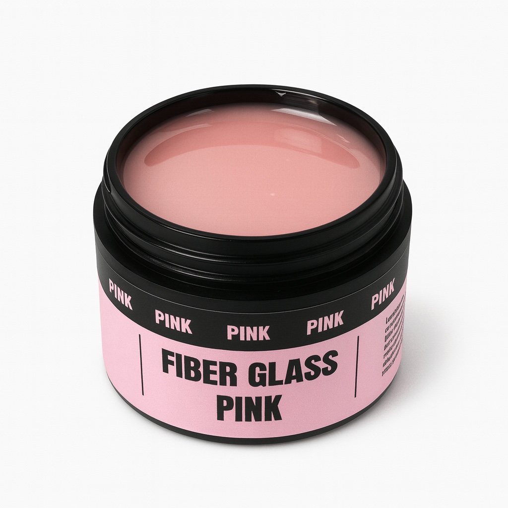 Gel FIBER GLASS PINK 50 ml - immagine 4