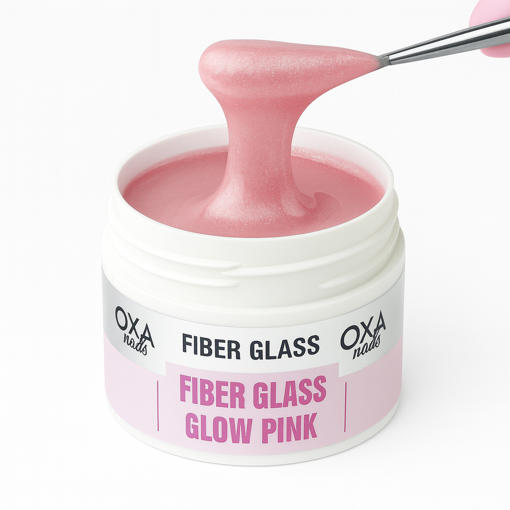 GEL FIBER GLASS GLOW PINK 50 ml - immagine 3