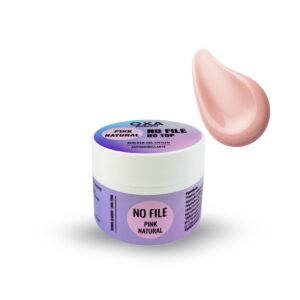 GEL NO FILE NO TOP NATURAL PINK 50 ML