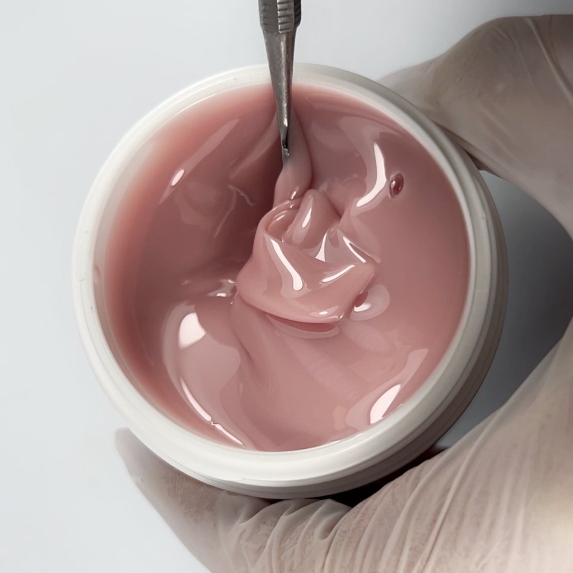 GEL NO FILE NO TOP NATURAL PINK 50 ML - immagine 2
